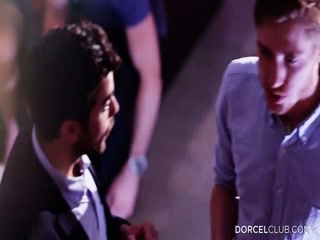 Horny white girl loves fucking gangbang
